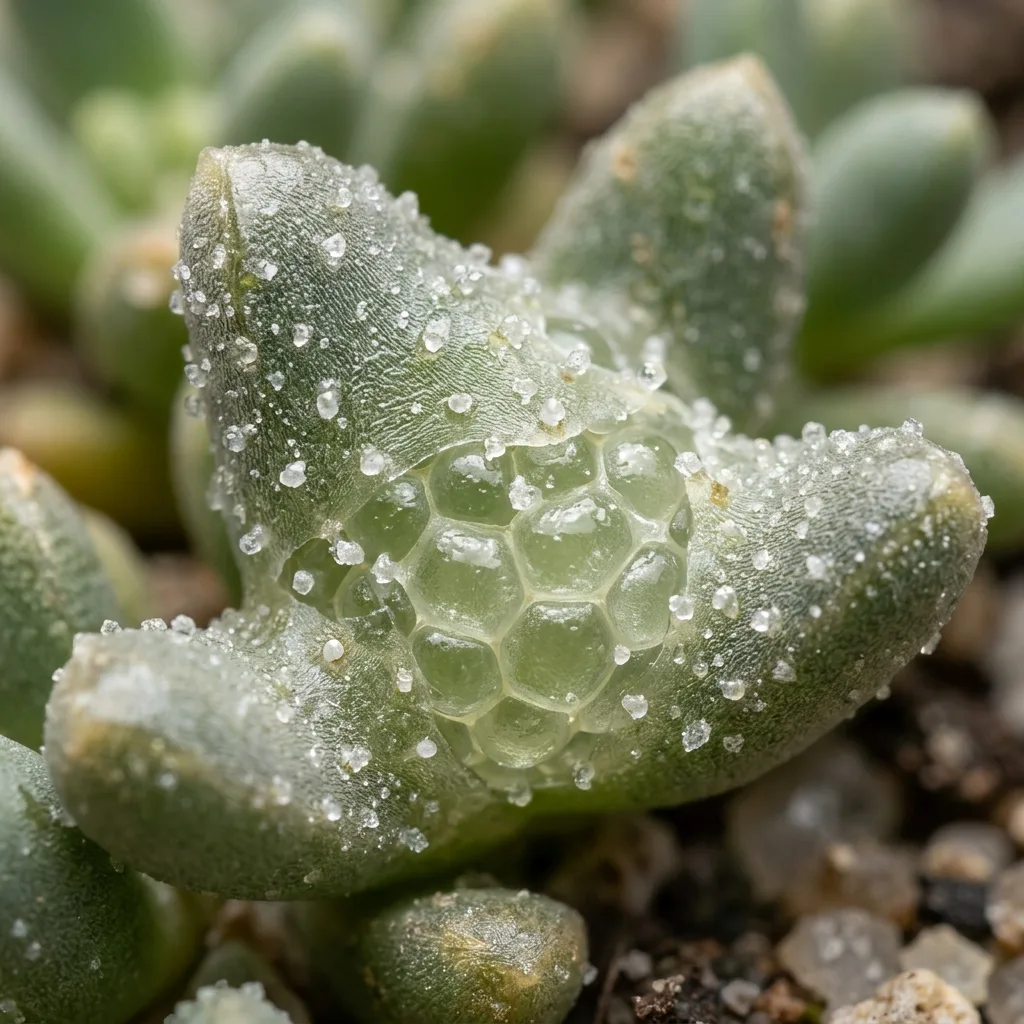 Master of Desert and Salt: Zygophyllum Succulent Care, Cultivation, and Landscape Uses - Botanical Detail and Leaf Morphology